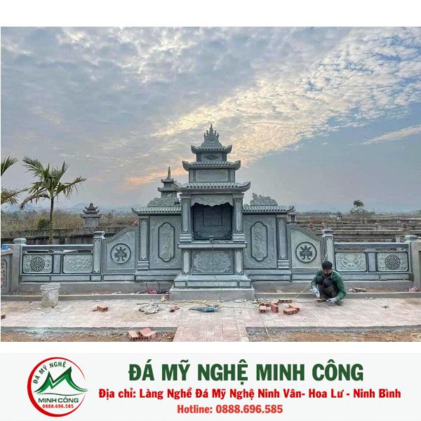 Xây dựng lăng mộ đá tại Bắc Giang