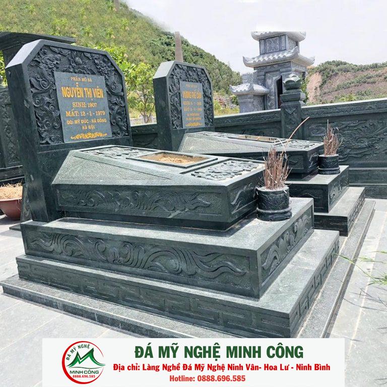 Đặc điểm của mẫu lăng mộ đá hiện đại