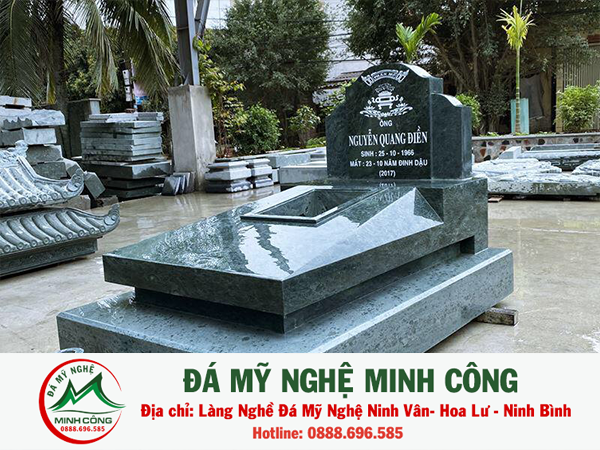 Đặc điểm của mộ đá hoa cương nguyên khối